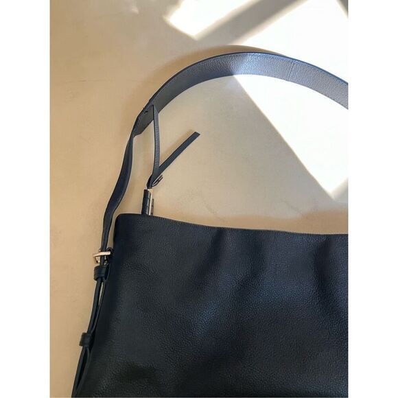 Stella and Dot Covet Black Leather Hobo Bag - Picture 6 of 13